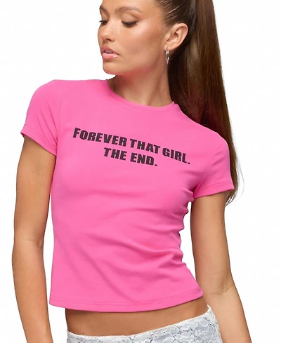 Edikted Women's Forever That Girl T Shirt