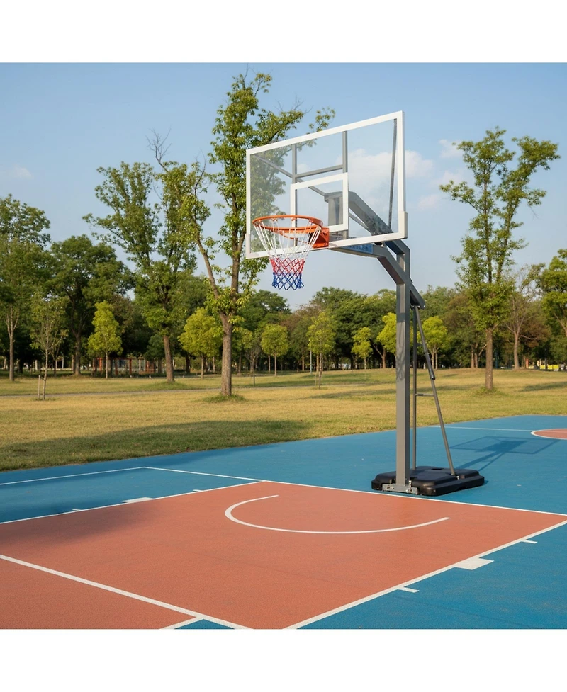 Sevorley 18-Inch Wall Door Mounted Basketball Rim Hoop with Net for Kids and
