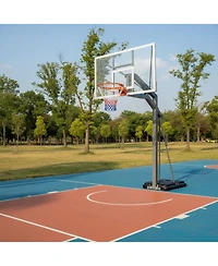 Sevorley 18-Inch Wall Door Mounted Basketball Rim Hoop with Net for Kids and