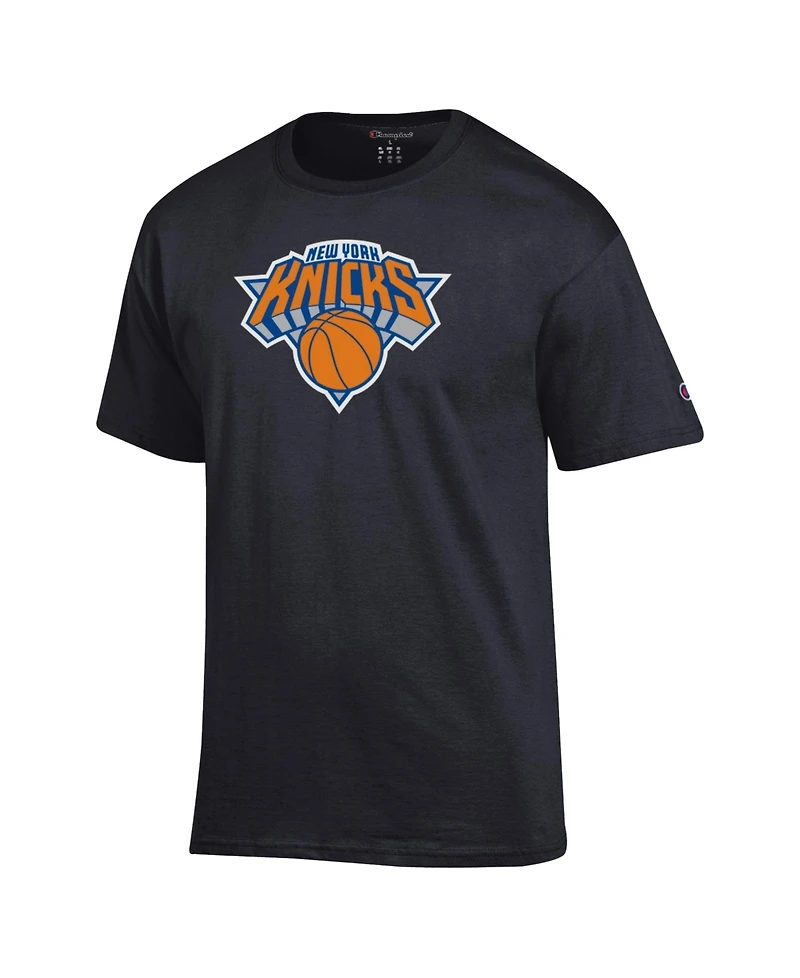 Champion Men's Black New York Knicks T-Shirt
