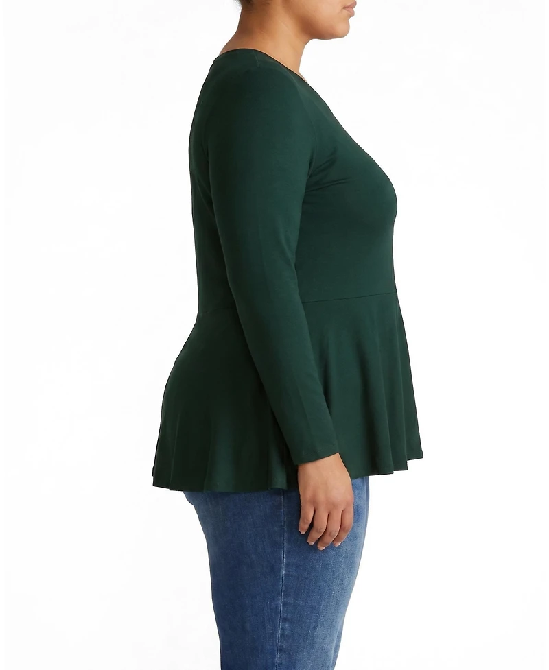 Universal Standard Plus Cassandra Divine Jersey Top
