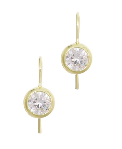 Adornia Gold Lollipop Crystal Drop Earrings