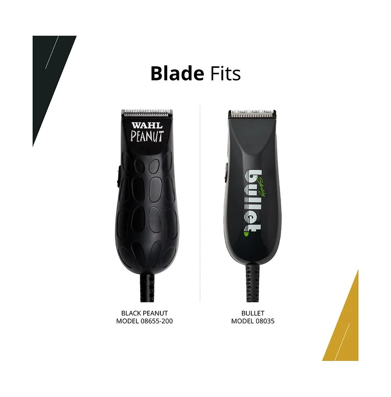 Wahl Professional - Peanut Clipper/Trimmer Snap-On Blade - Professional-Quality Blade for Wahl Peanuts - White