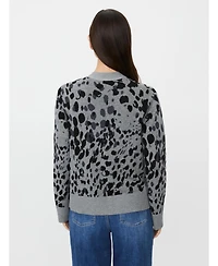 Masai Copenhagen Women's Malokina Leopard Pattern Cardigan