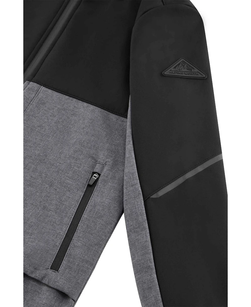 Alpine North Boys Kids' - Tofino Junior | Fleece Lined Softshell Windbreaker