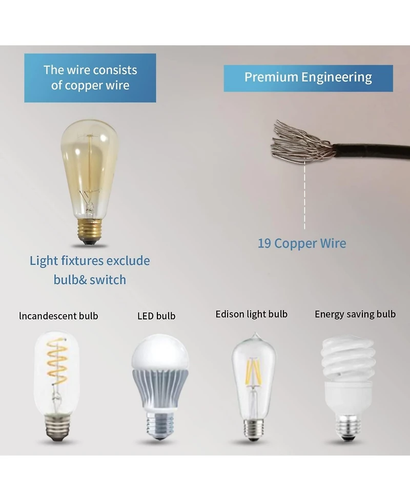 Midola 3-Light with Clear Glass Glacier Shade, Unique Hand-make Lampshade, Industrial Indoor Light Fixture for Living Room Bedroom Over Kitchen Sink