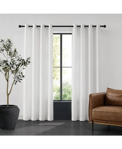 Tru-barrier Window Solutions Sheer Barrier Privacy Window Grommet Panel Pair by Piece Window Curtain