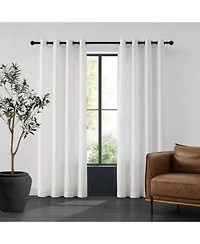 Tru-barrier Window Solutions Sheer Barrier Privacy Window Grommet Panel Pair by Piece Window Curtain