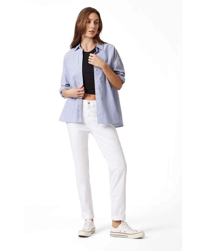 Mavi Jeans Women's Kathleen Mid Rise Boyfriend