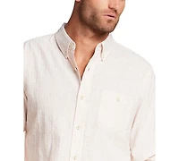Weatherproof Vintage Men's Vertical Dobby Long-Sleeve Shirt