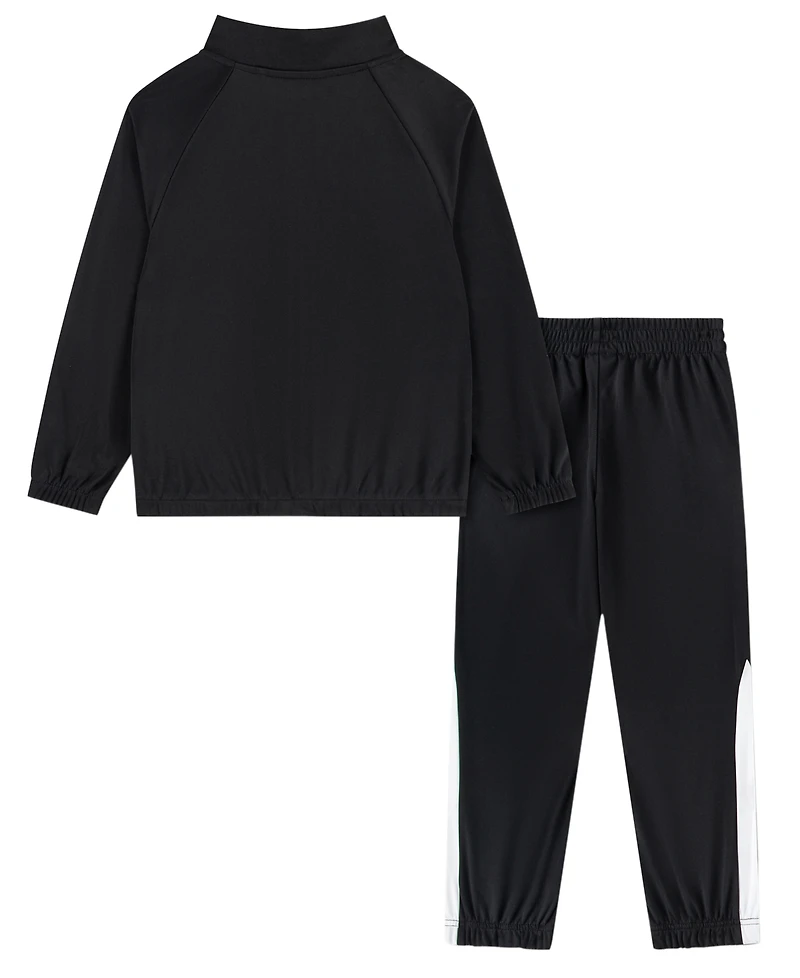 Jordan Boys' 4-7 Tricot Color Piping Long-Sleeve Jacket and Pants, 2-Piece Set