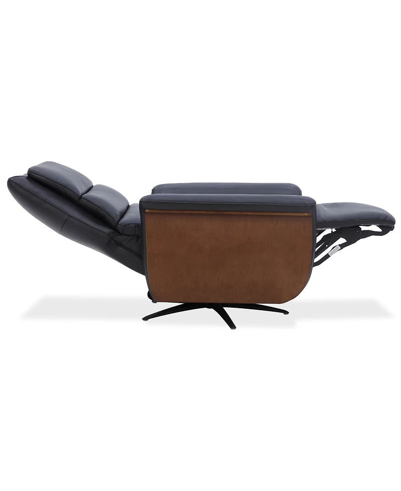 Fernand 43" Leather Power Swivel Recliner