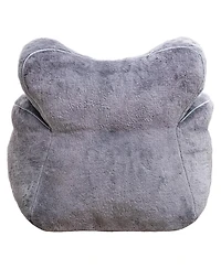 Streamdale Furniture Faux Fur Heart-Shaped Bean Bag Chair for Adults