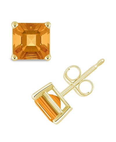 Garnet (2-1/2 ct. t.w.) Stud Earrings 14K Yellow Gold (Also Peridot & Citrine)