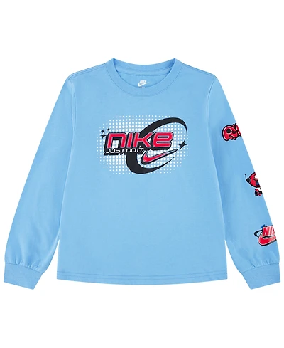 Nike Boys' 4-7 Y2K Star Long-Sleeve T-Shirt