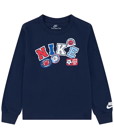 Nike Boys' 4-7 Graphic Long-Sleeve T-Shirt
