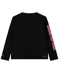 Nike Toddler Boys' 2T-4T Dri-Fit Long-Sleeve Graphic T-Shirt