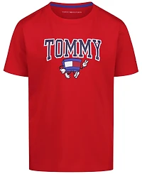 Tommy Hilfiger Boys' 2T-7 Graphic Mascot Short-Sleeve T-Shirt