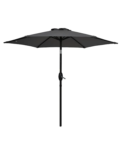 Sonkuki Enhance Your Outdoor Oasis With 7.5Feet Round Patio Umbrella - Stylish, Durable, And Sun-Protective!
