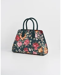 Fable England Women's Roses Structured Medium Tote