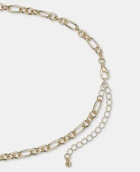 Holiday Lane Teardrop Statement Charm Necklace, 16" + 3" extender, Macy's Exclusive