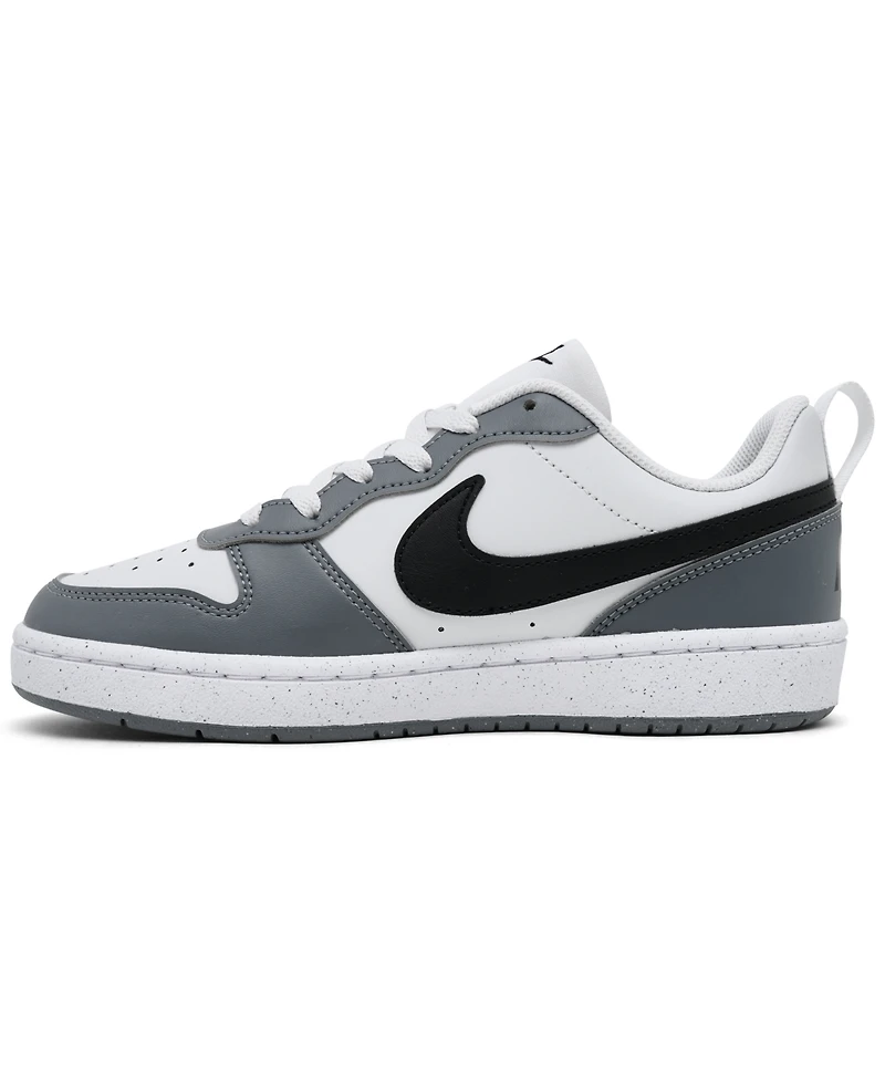 Nike Big Kids' Court Borough Low Recraft Lifestyle Sneakers from Finish Line