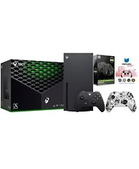 Microsoft Xbox Series X 1tb Disc Console With Extra Controller Charge Dock Mightyskins Code Bundle