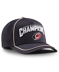 Fanatics Men's Black/Light Beige Carolina Hurricanes 2026 Nhl Stanley Cup Champions Locker Room Adjustable Hat
