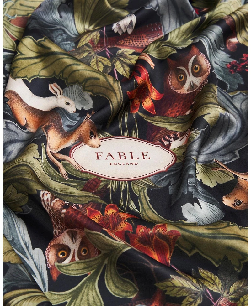 Fable England Women's Woodland Solstice Square Scarf