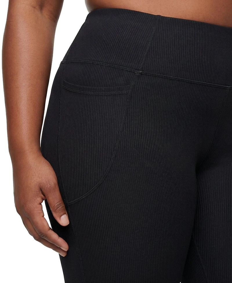 Torrid Plus Tru Performance Rib Active Yoga Pant