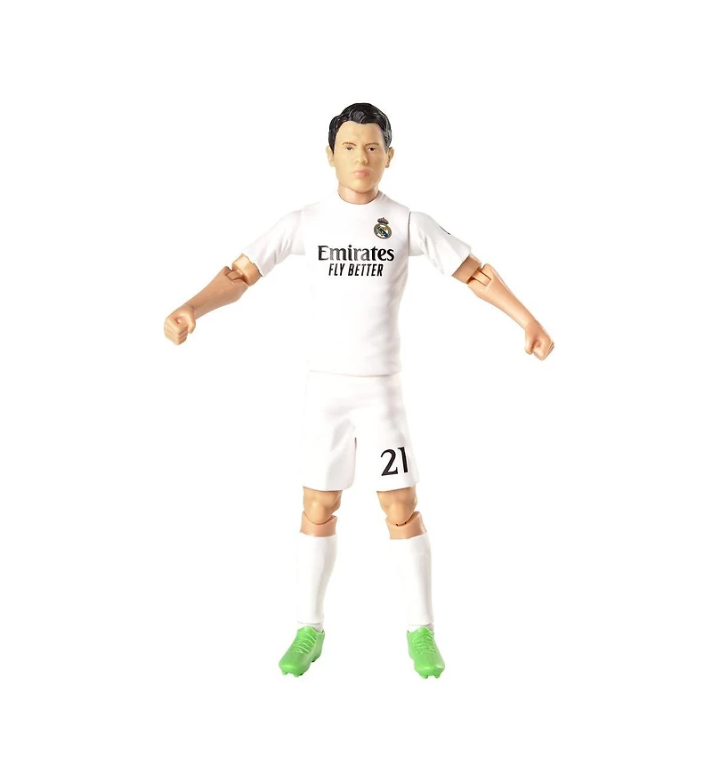 Banbo Toys Sockers Real Madrid Brahim Diaz 8" Collectible Soccer Action Figure