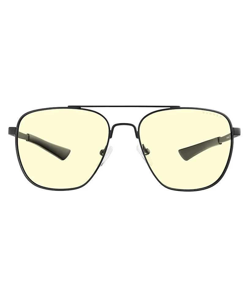 Gunnar Optiks Mustang Onyx Frame Amber Tint Computer Glasses