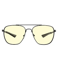 Gunnar Optiks Mustang Onyx Frame Amber Tint Computer Glasses