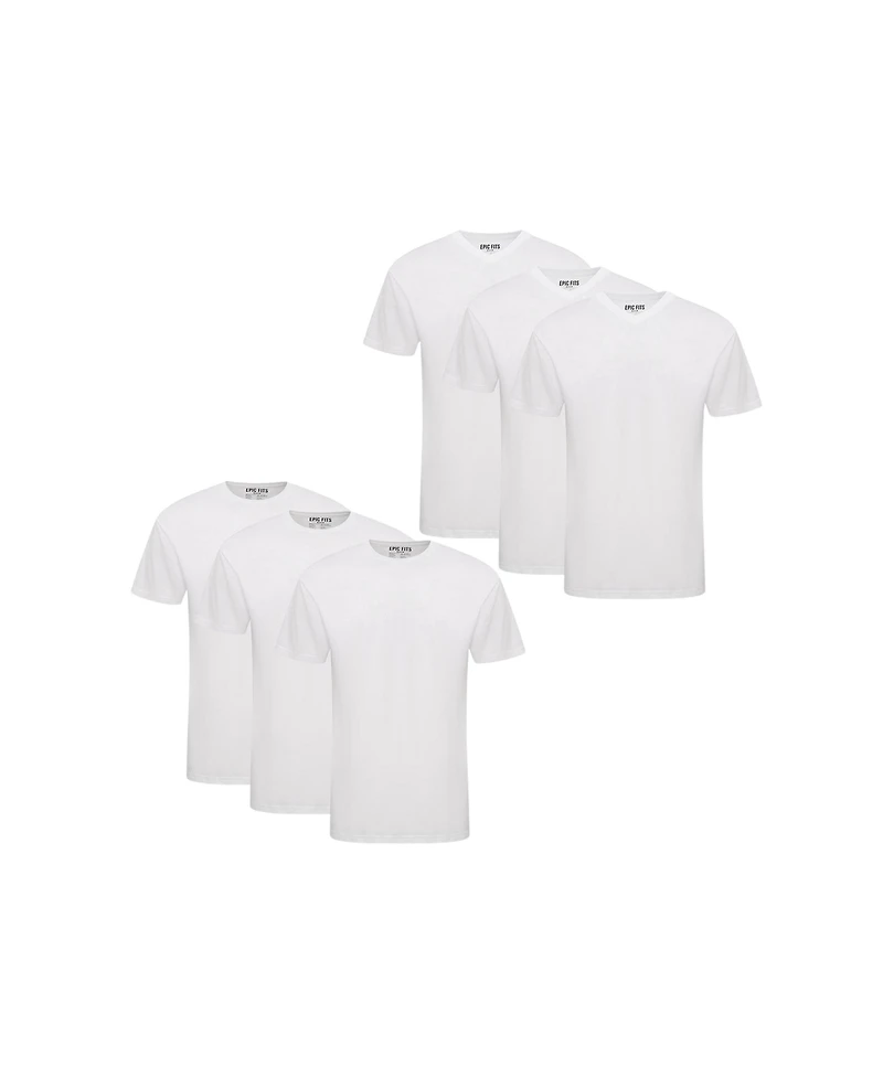 Epic Fits Men's Mixed T-Shirt, 6-Pack