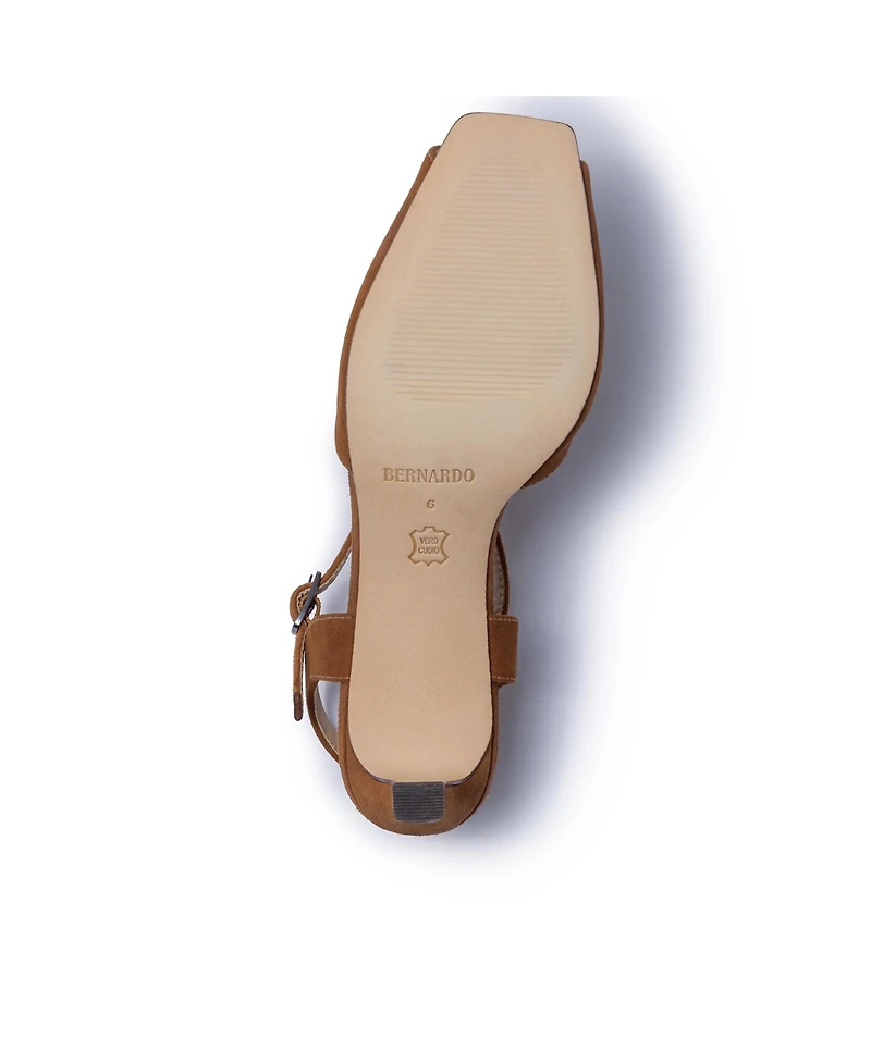Bernardo Footwear Women's Hartley Mid Heel Sandal
