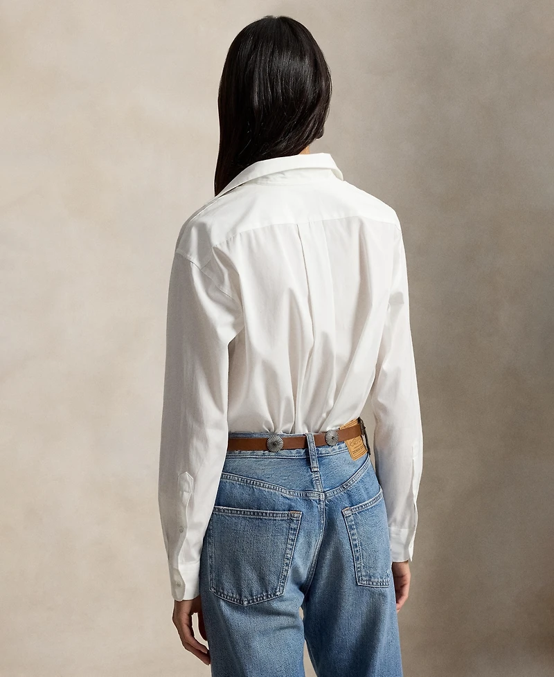 Polo Ralph Lauren Women's Relaxed-Fit Cotton Shirt