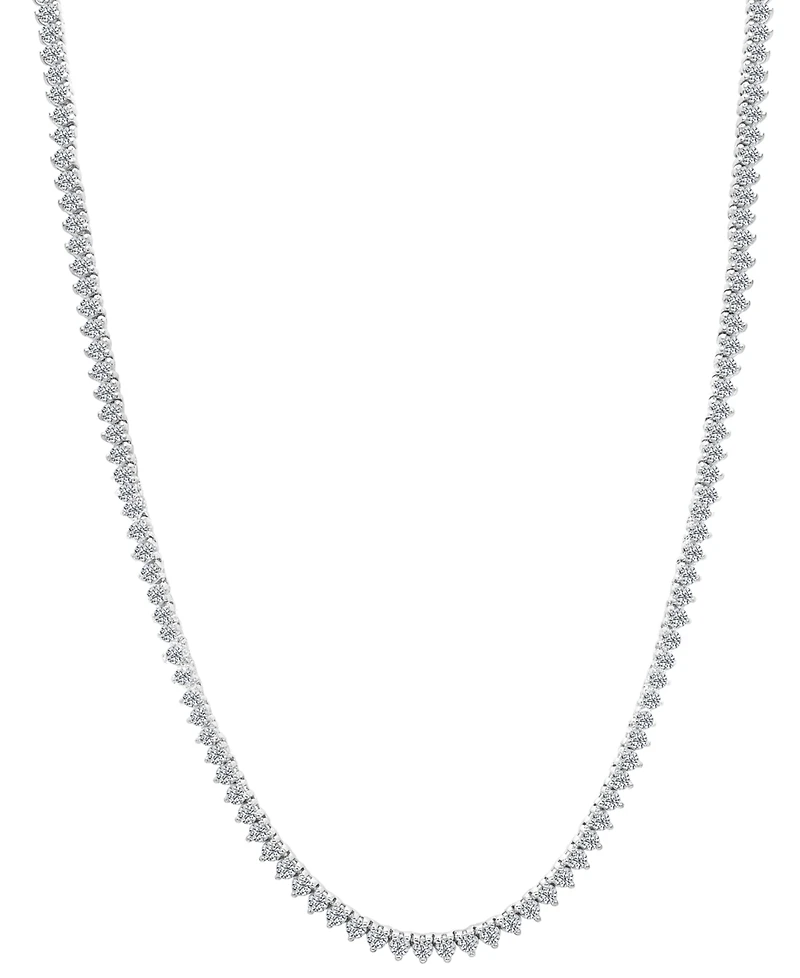 Macy's Diamond Necklace (5 ct. t.w.) in 14k White Gold
