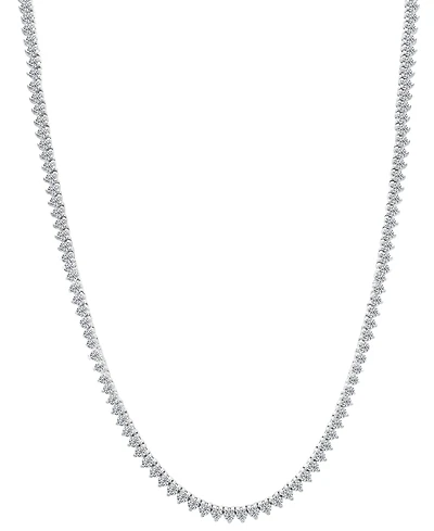 Macy's Diamond Necklace (5 ct. t.w.) in 14k White Gold