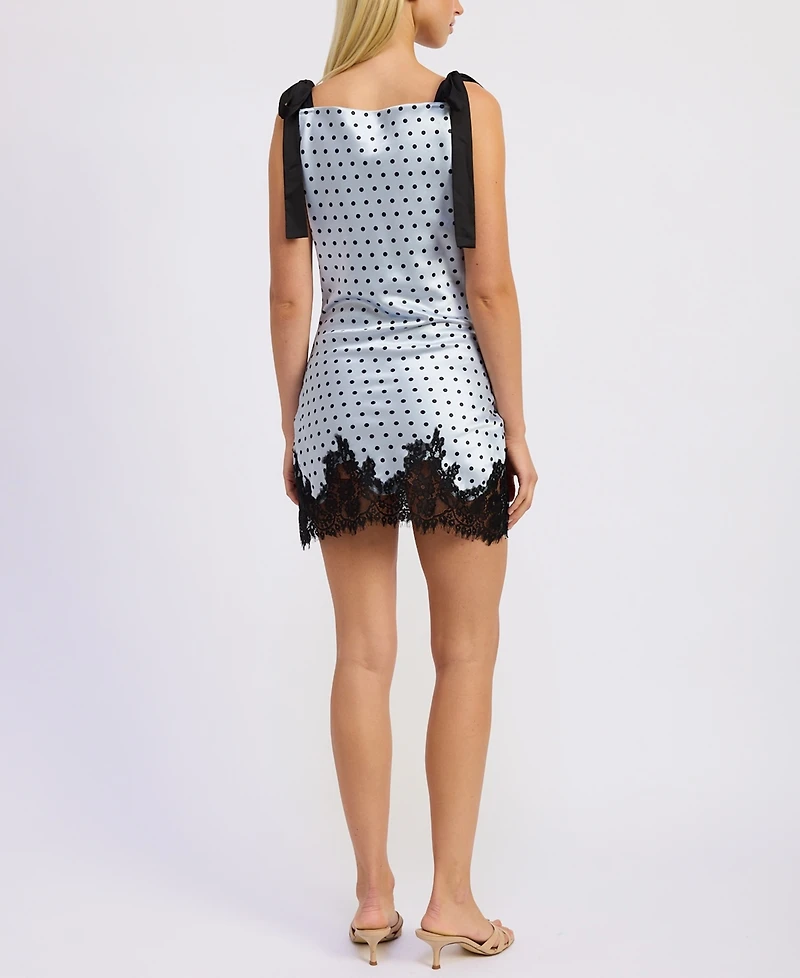 En Saison Women's Hazel Sleeveless Mini Dress