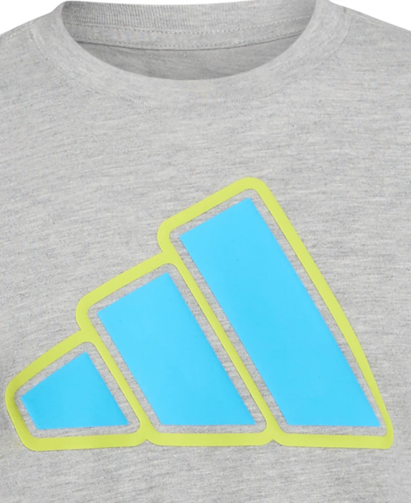 adidas Boys' 8-16 Short-Sleeve T-Shirt and Shorts