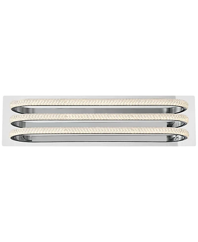 Possini Euro Design Possini Euro Diana 23 1/2" Wide Chrome Led Bathroom Vanity Light