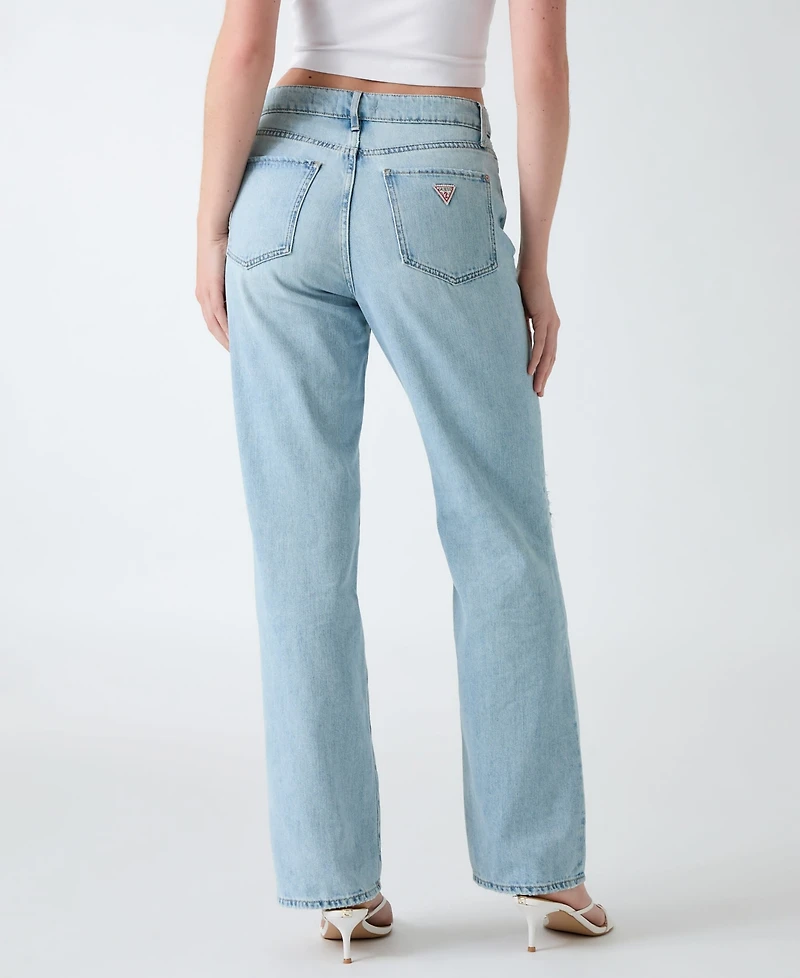 Guess Women's High-Rise Straight Leg Jeans