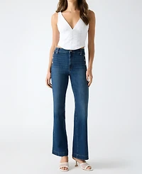 Guess Women's Faye Flared Chino Jeans