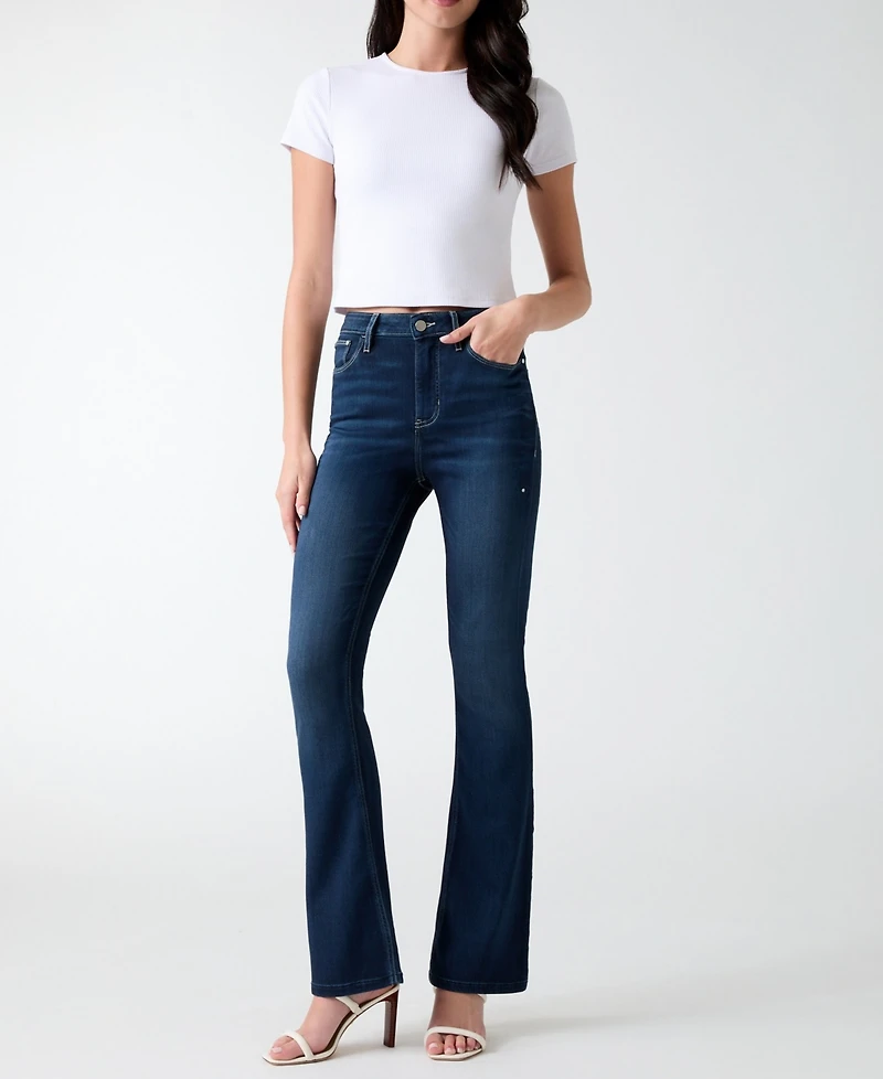 Guess Women's Flare-Leg Denim Jeans