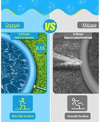 Aofar Splash Pad Sprinkler Pool for Dogs Kids