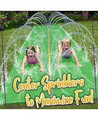 Aofar Slip Splash Slide Water Slides Yard Outdoor Summer Fun Adults Kids