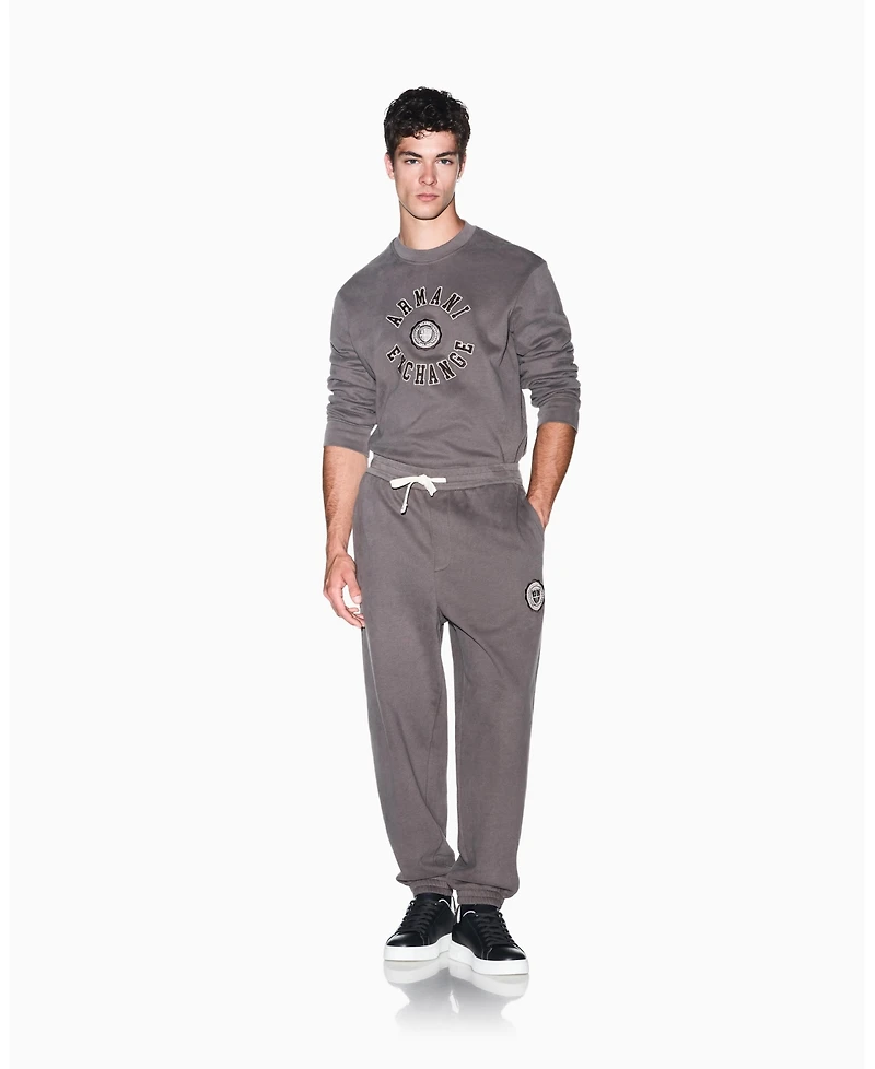 A|X Armani Exchange Men's Crossover Crewneck Sweatshirt