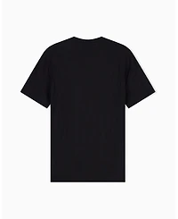 A|X Armani Exchange Men's All Over Logo Mercersized Cotton T-Shirt