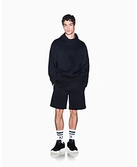 A|X Armani Exchange Men's Jacquard All Over Logo Hoodie Sweatshirt