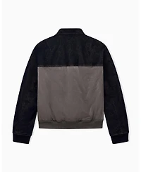 A|X Armani Exchange Men's Mixed Media Denim Jacket